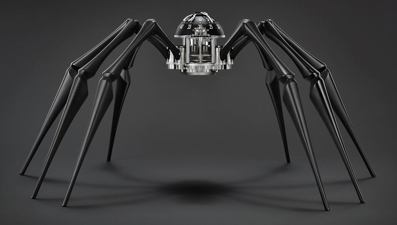 Illustration for article titled Hate Spiders? Then This Is the Last Clock You'll Want Hanging on Your Wall